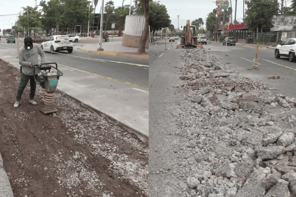 Nuevo Camellón en Los Mochis: ¿Cuándo terminan las obras del bulevar Rosendo G. Castro?