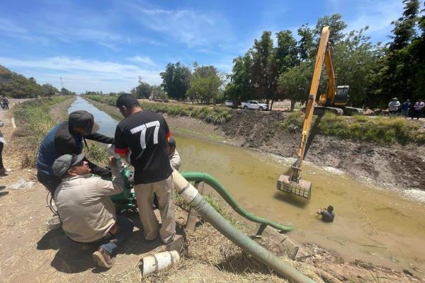 Gerardo Vargas exige a módulos detener extracción de agua con bombas charqueras