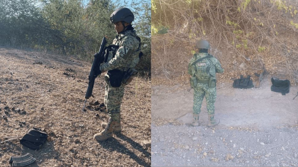 Militares aseguran camioneta blindada con armamento y una motocicleta robada en Concordia