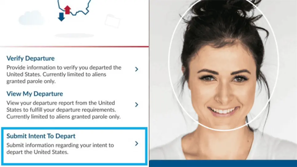 La nueva app facilitará solicitar la deportación voluntaria. (FOTO: X).