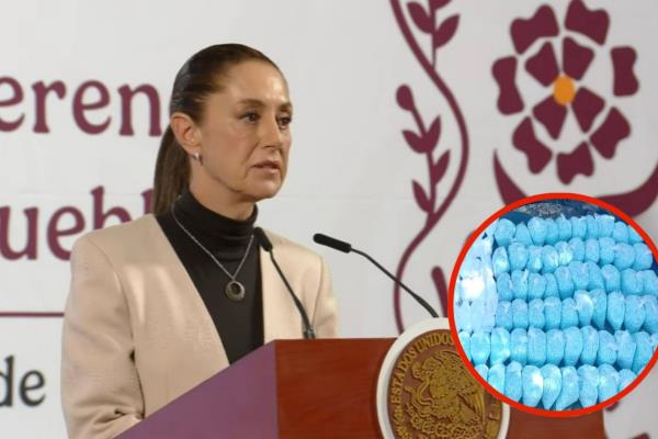 Claudia Sheinbaum: "El aseguramiento de fentanilo es parte del acuerdo con Estados Unidos"