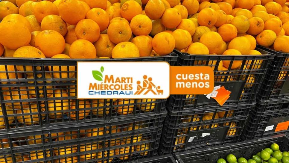 Martimiércoles Chedraui: ofertas del 11 y 12 de marzo 2025 en frutas y verduras