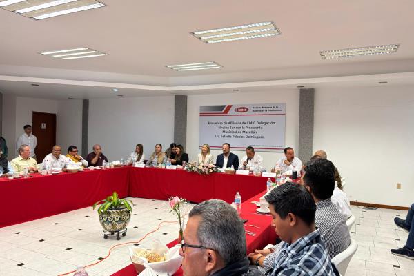Gobierno de Mazatlán firma convenio con CMIC para fortalecer e impulsar el desarrollo del municipio