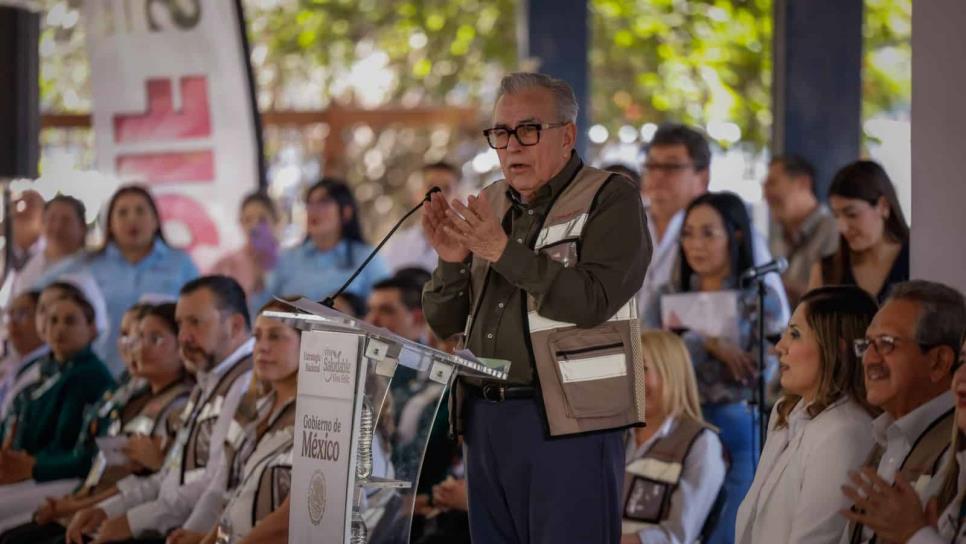 Gobernador Rocha en Sinaloa pone en marcha la Estrategia Nacional "Vive Saludable, Vive Feliz"