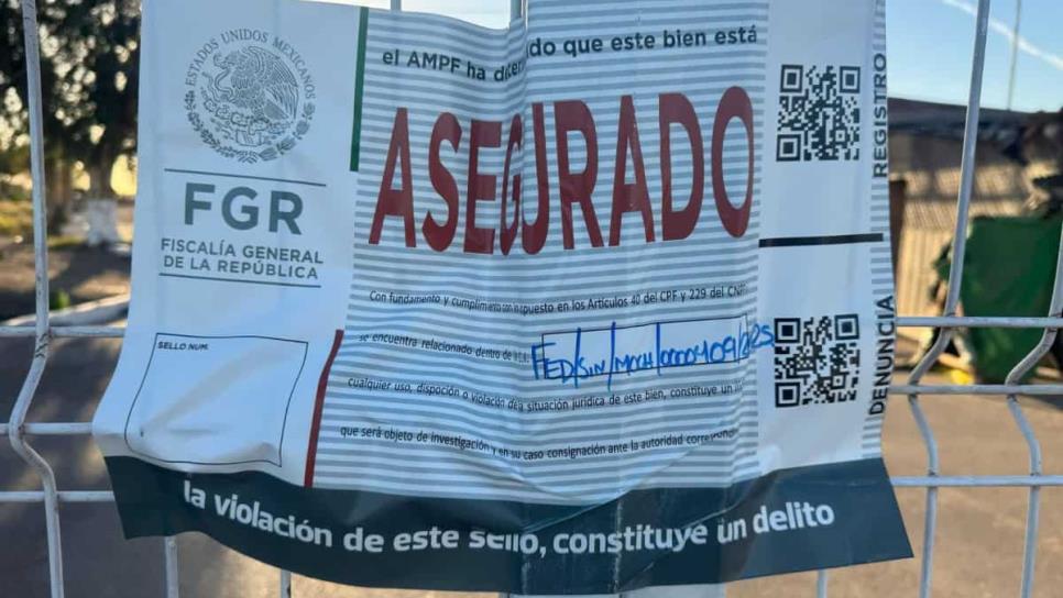 Denuncian arbitrariedad de la FGR en el aseguramiento de la pista de aviación en El Carrizo