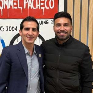 Romel Pacheco recibe a Julio César Cascajares en CDMX