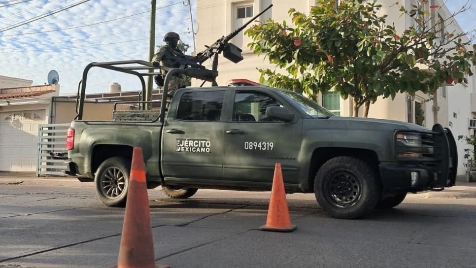 Aseguran presunto dispensario en la colonia Valle Alto en Culiacán