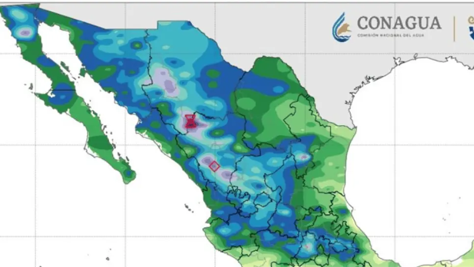 El frente frío recorrerá el noroeste de México. (FOTO: Conagua).