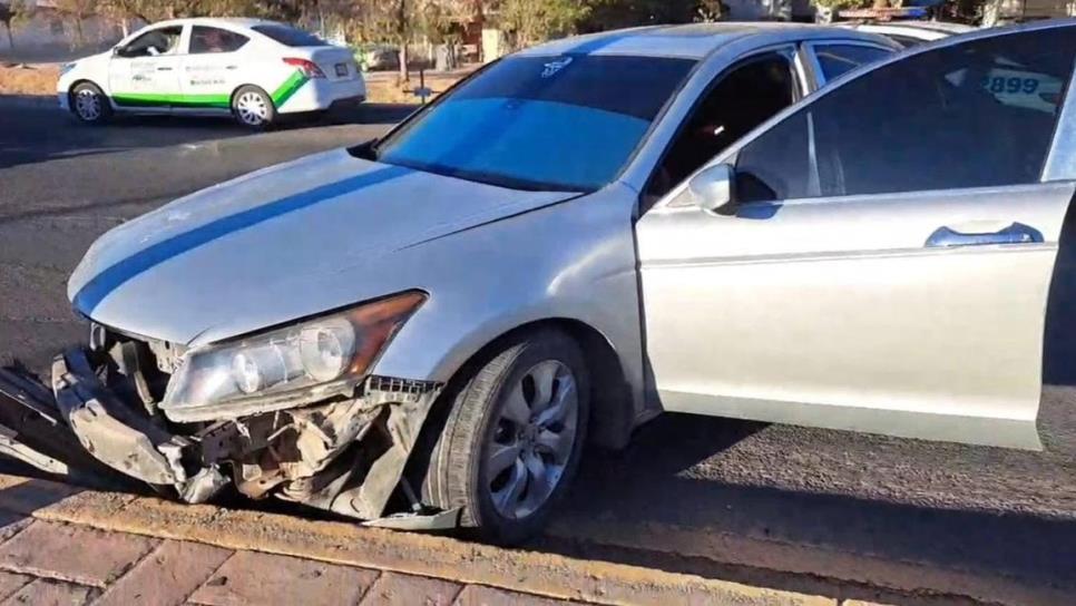 Muere taxista tras chocar contra una joven en la ciudad de Guamúchil