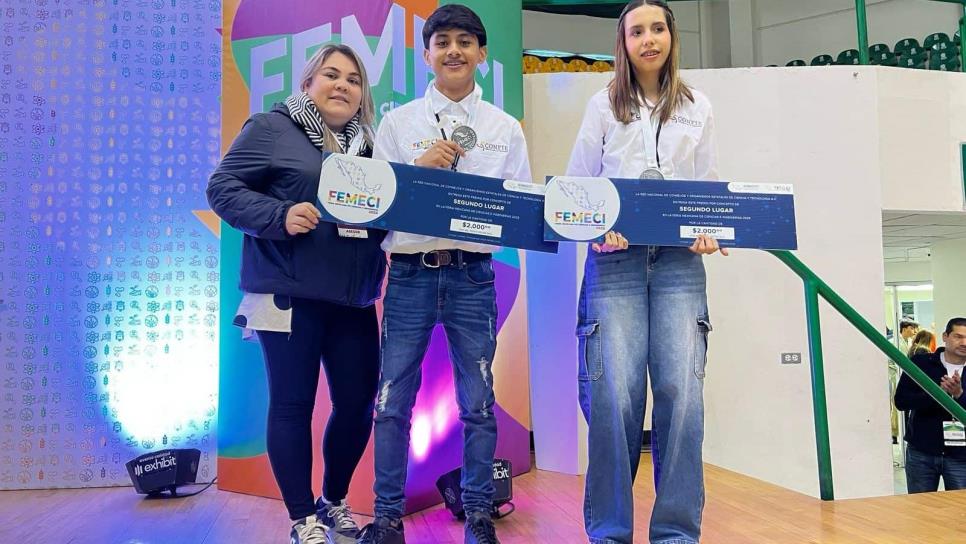 Alumnos de COBAES obtienen el segundo lugar en la Feria Mexicana de Ciencias e Ingenierías 2025