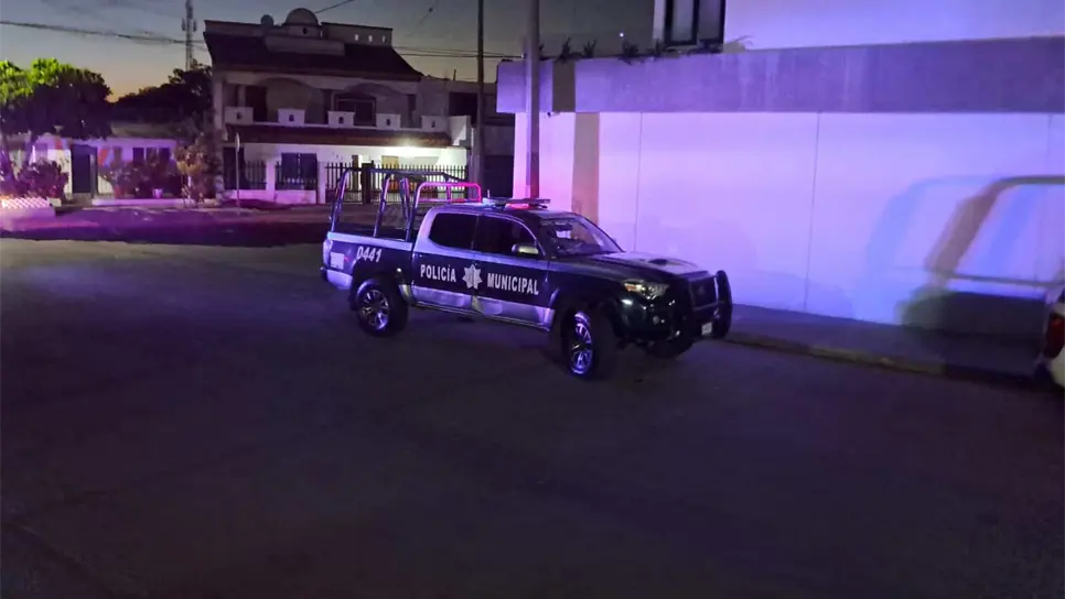 El operativo en la zona.