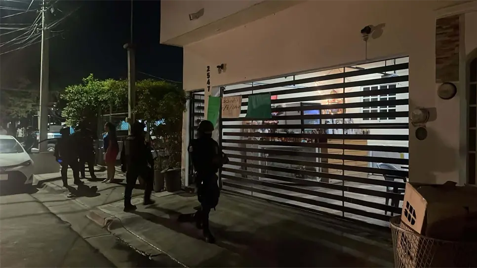 El cuerpo quedó al interior de la vivienda. (FOTO: Luz Noticias).