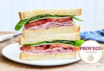 PROFECO: panes para hacer sandwiches no recomendables, según estudio  