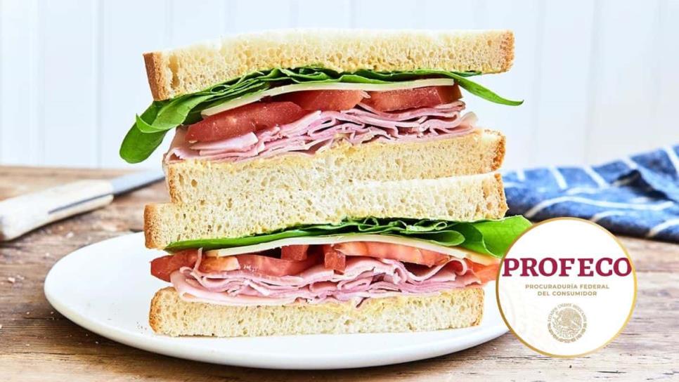 PROFECO: panes para hacer sandwiches no recomendables, según estudio  