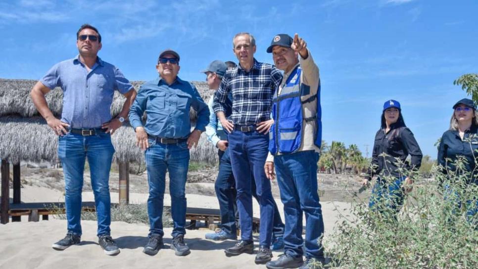 Gerardo Vargas continúa supervisión de playas y balnearios