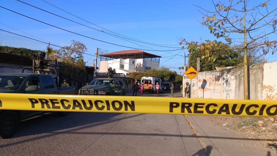 Asesinan a balazos a joven frente a una vivienda en la colonia Guadalupe Victoria en Culiacán