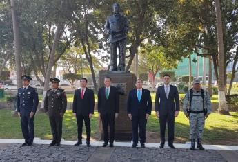 Autoridades civiles y militares conmemoran el 87 aniversario de la Expropiación Petrolera