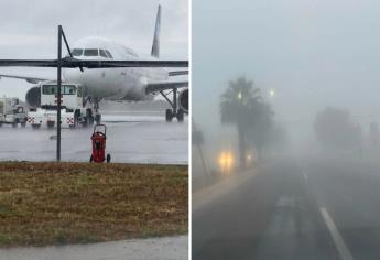 Intensa neblina pausa vuelos en el aeropuerto de Los Mochis