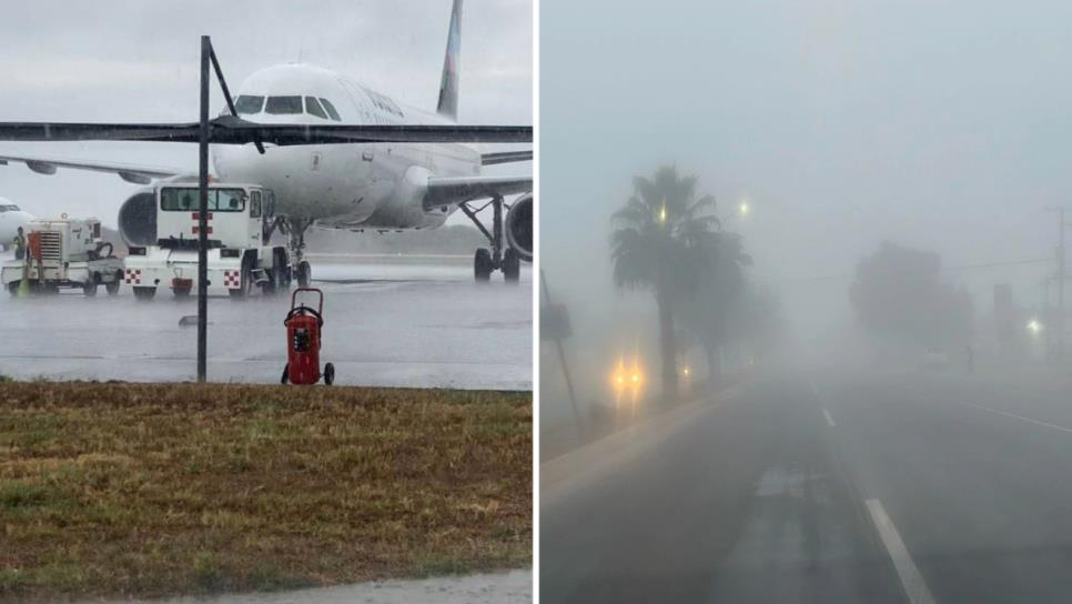 Intensa neblina pausa vuelos en el aeropuerto de Los Mochis