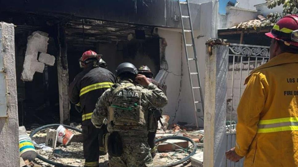 Incendio en vivienda de Santa Fe deja dos personas sin vida al sur de Mazatlán; Un menor y una mujer