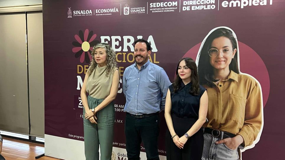 Anuncian la Feria Nacional del Empleo para las Mujeres 2025