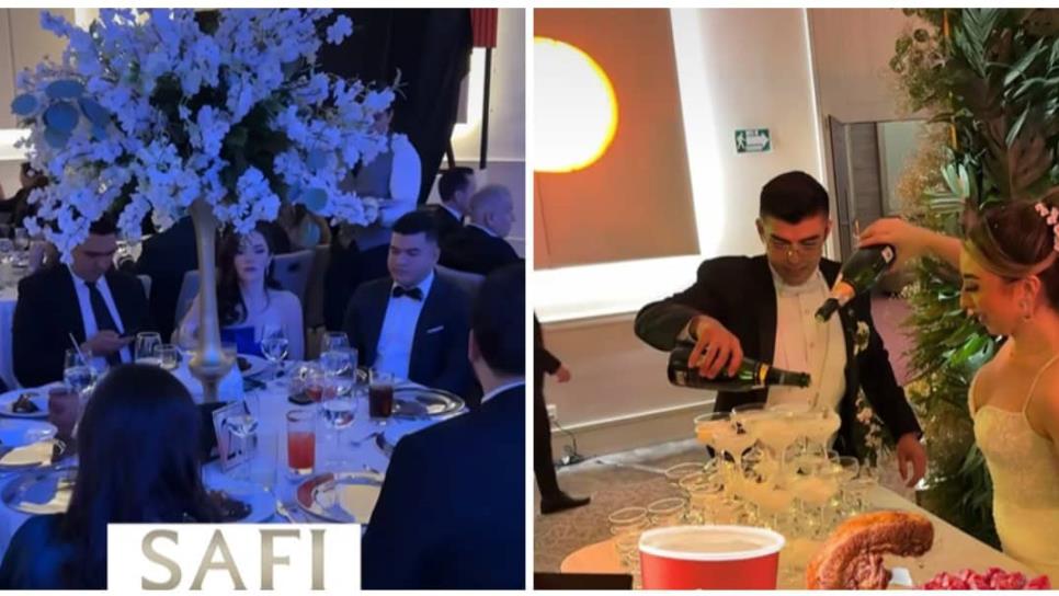 Así fue la boda de un foodie en Monterrey, mucha comida y buena música | VIDEO