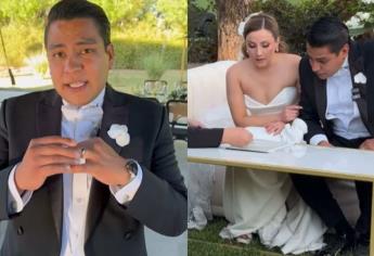 Así fue la boda del influencer “El arqui Juve”, ¿Quién es su ahora esposa?