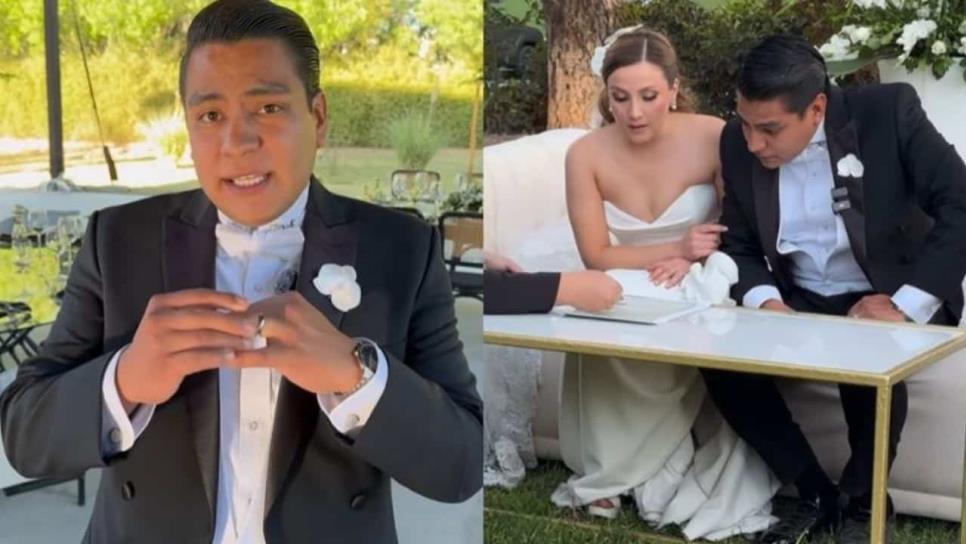 Así fue la boda del influencer "El arqui Juve", ¿Quién es su ahora esposa?