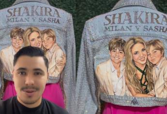 Diseñador sinaloense Alexander Sánchez conquista a Shakira con su talento | VIDEO