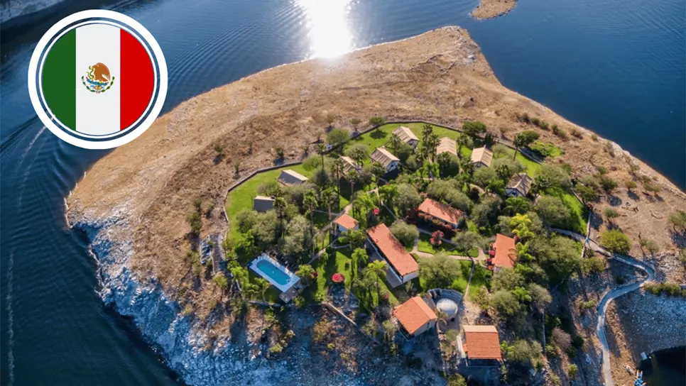 FOTO: Isla flotante en Querétaro.