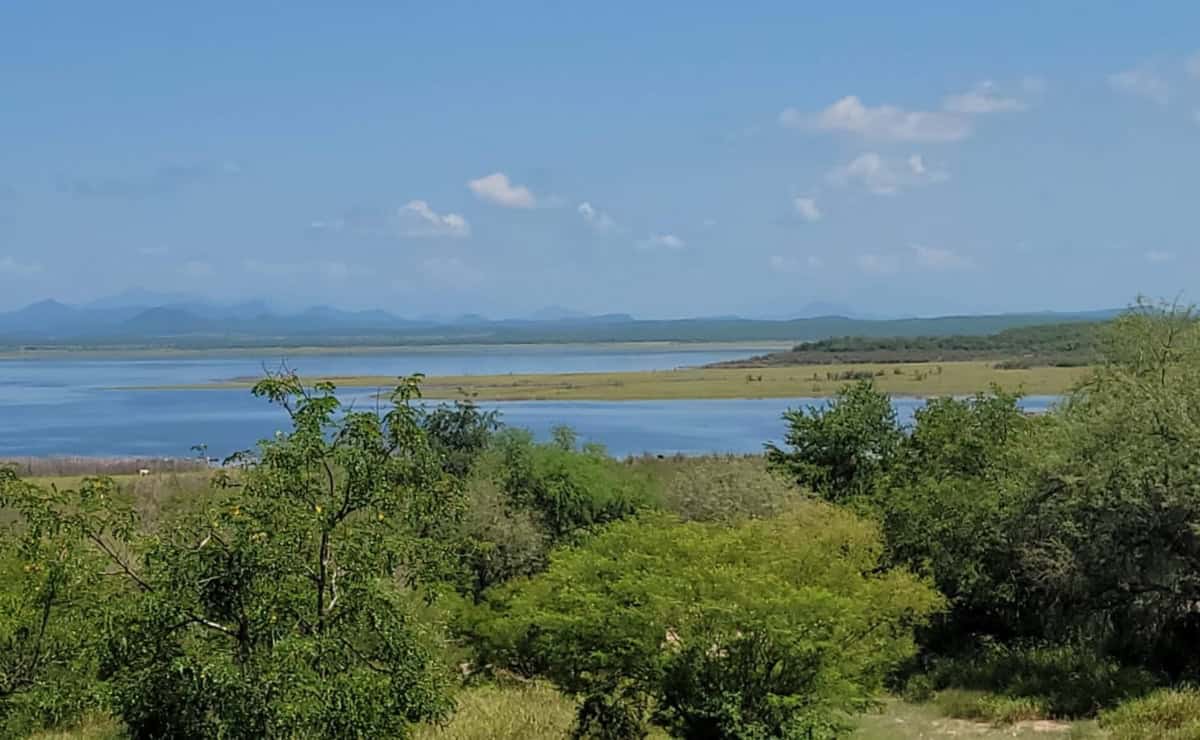 FOTO: Presa Josefa Ortiz de Domínguez es la que mantiene con agua al norte de Sinaloa ¿Cómo llegar?