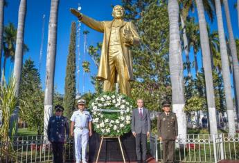 Ahome conmemora 219 aniversario de Benito Juárez 