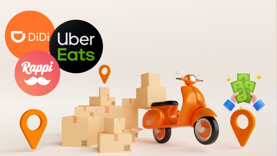 Uber Eats, Rappi, Diddi Food: ¿Cuánto ganan sus repartidores al mes?