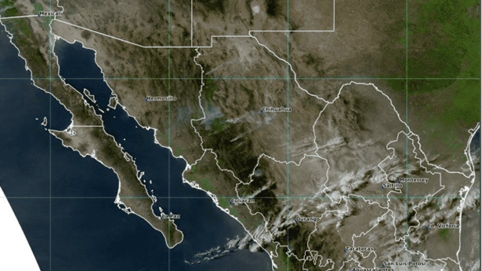 Frente frío dejará lluvias puntuales intensas en el sureste de México