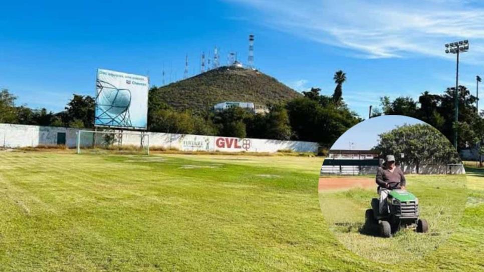 Por escasez de agua, quedan prohibidos los riegos en campos deportivos de Ahome