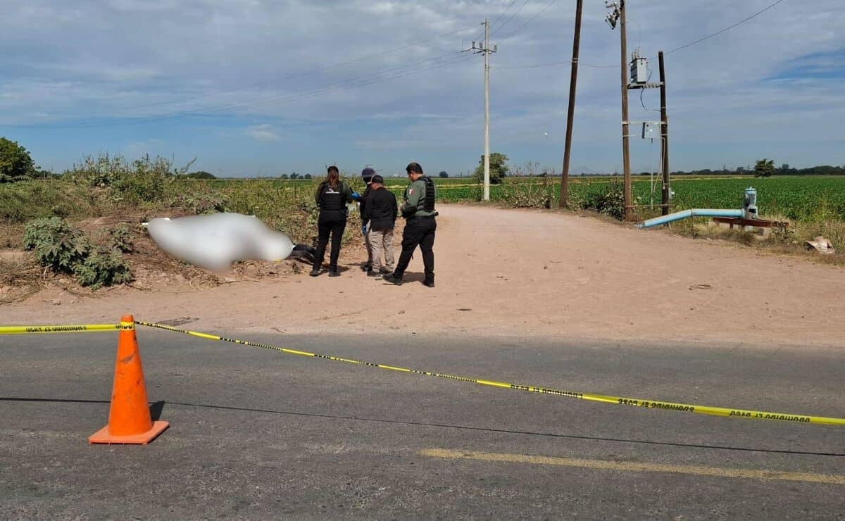 FOTO: Sujetos armados levantan a una familia en Navolato; encuentran asesinado al padre de familia