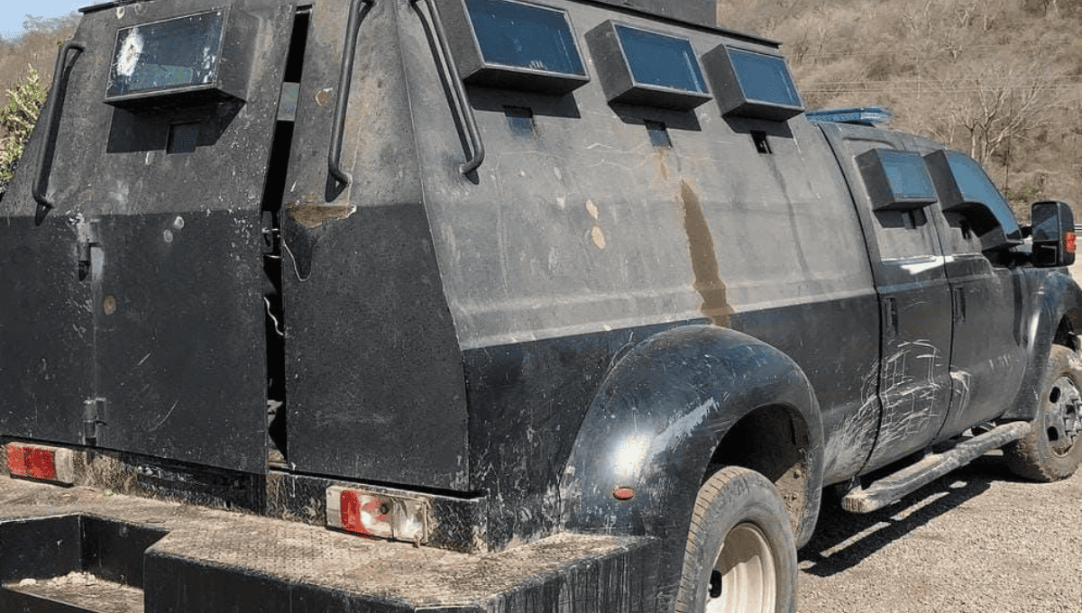 FOTO: Vehículo decomisado.