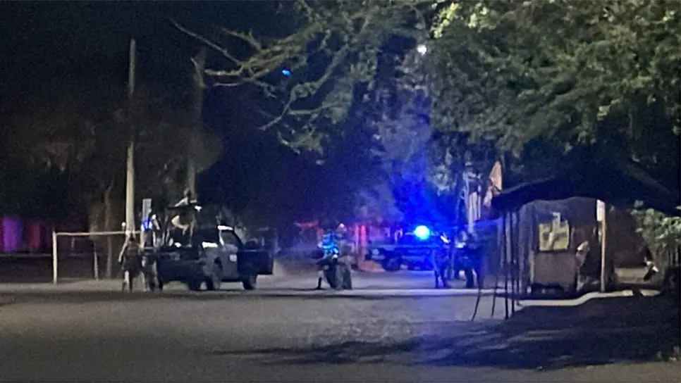 Militares aseguraron el área. (FOTO: Luz Noticias).