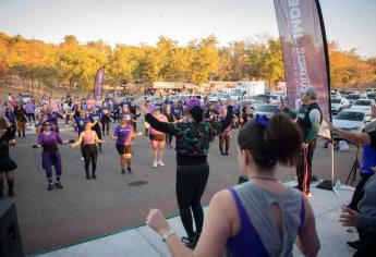 Mujeres se activan con alegría en el Parque Culiacán 87 en el marco del Día Internacional de la Mujer