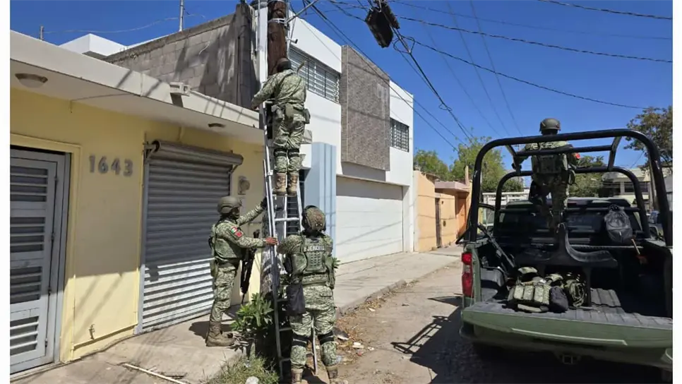 Los militares retiraron las cámaras de donde estaban instaladas. (FOTO: Cortesía).