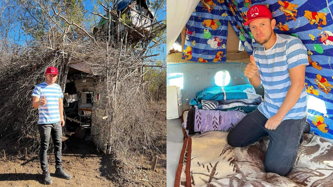 Pero Rodrigo no se dio por vencido ante los altos costos de las rentas para una vivienda, por lo que este tomó la decisión de construir una casa con sus propias manos