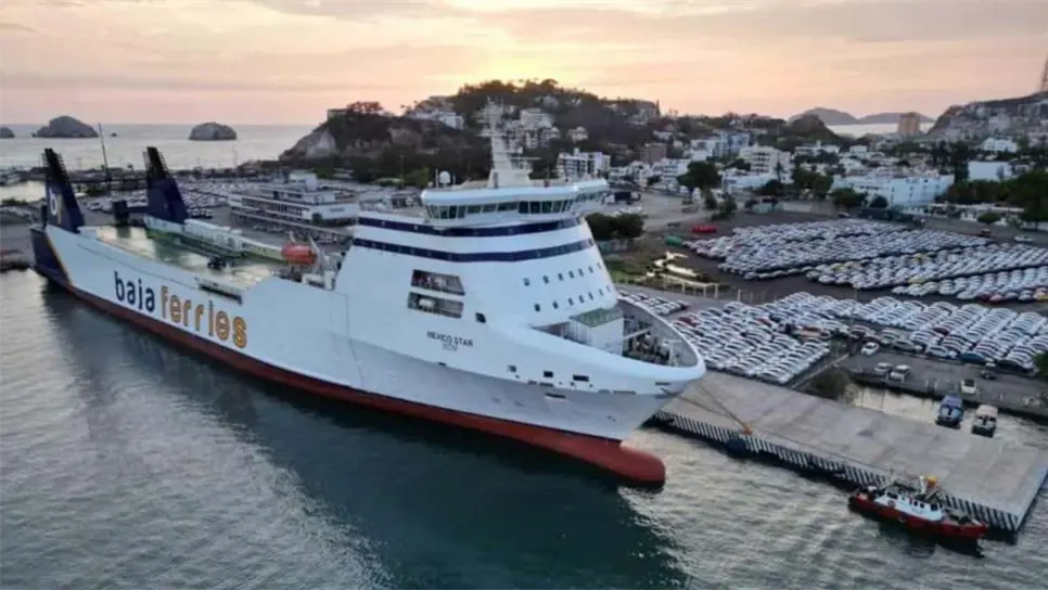 Baja Ferries realiza sus viajes a La Paz, Baja California Sur, sino que también visita la llamada Perla del Pacífico, Mazatlán, Sinaloa