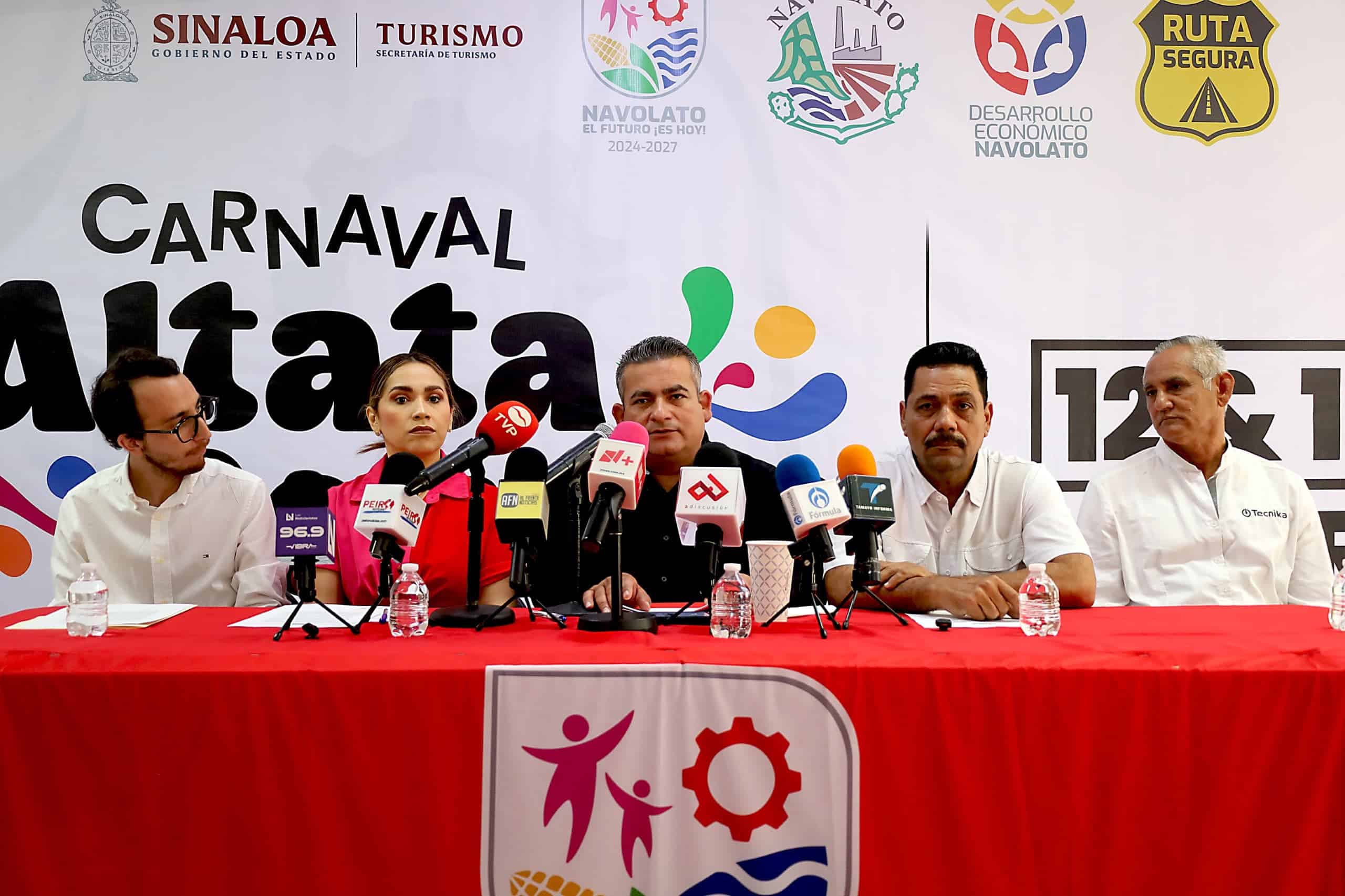 Autoridades anunciaron el carnaval. (FOTO Nicole Rodríguez).