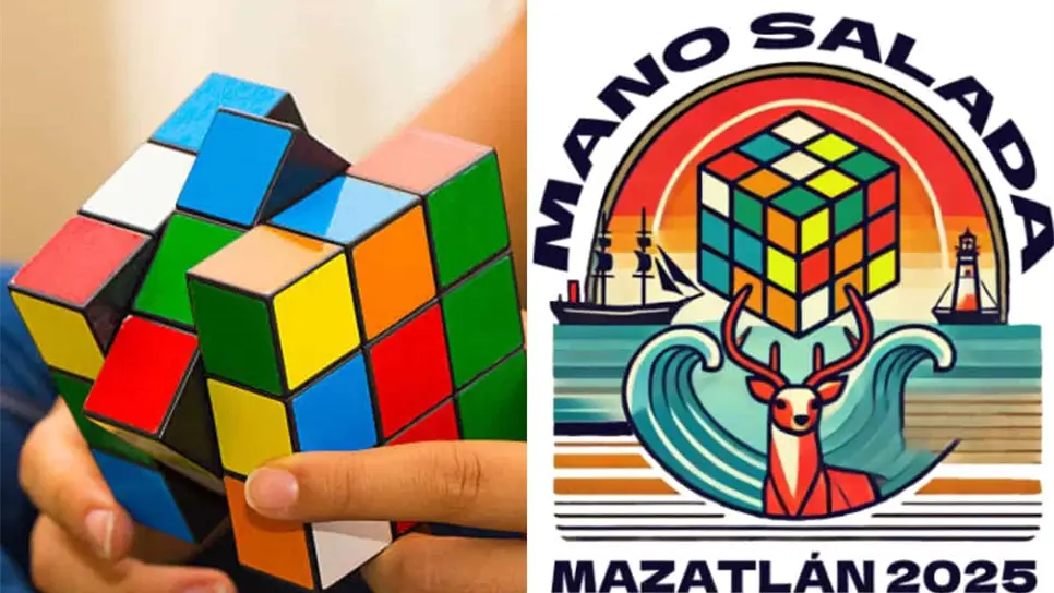 FOTO: Mano Salada 2025: Primera competencia de Cubo de Rubik en Mazatlán este fin de semana 
