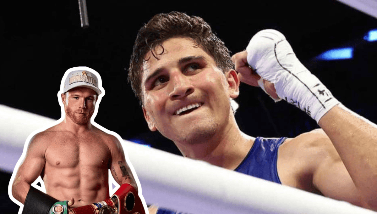 FOTO: Marco Verde y El Canelo Álvarez.