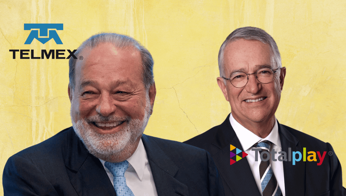 FOTO: Carlos Slim versus Ricardo Salinas.