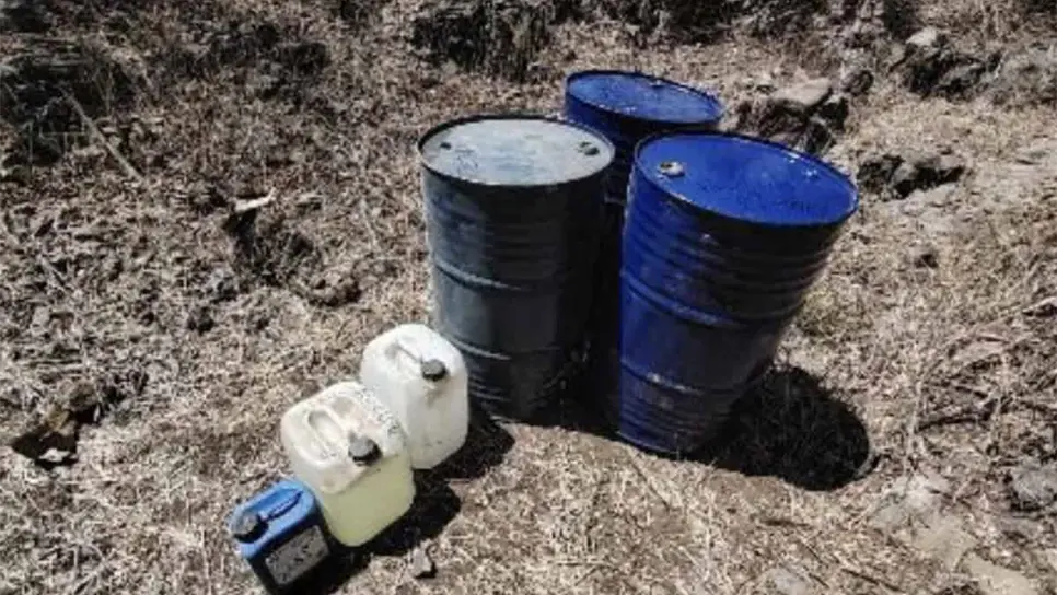 Aseguran 6 laboratorios clandestinos para la elaboración de droga sintética en Culiacán y Cosalá