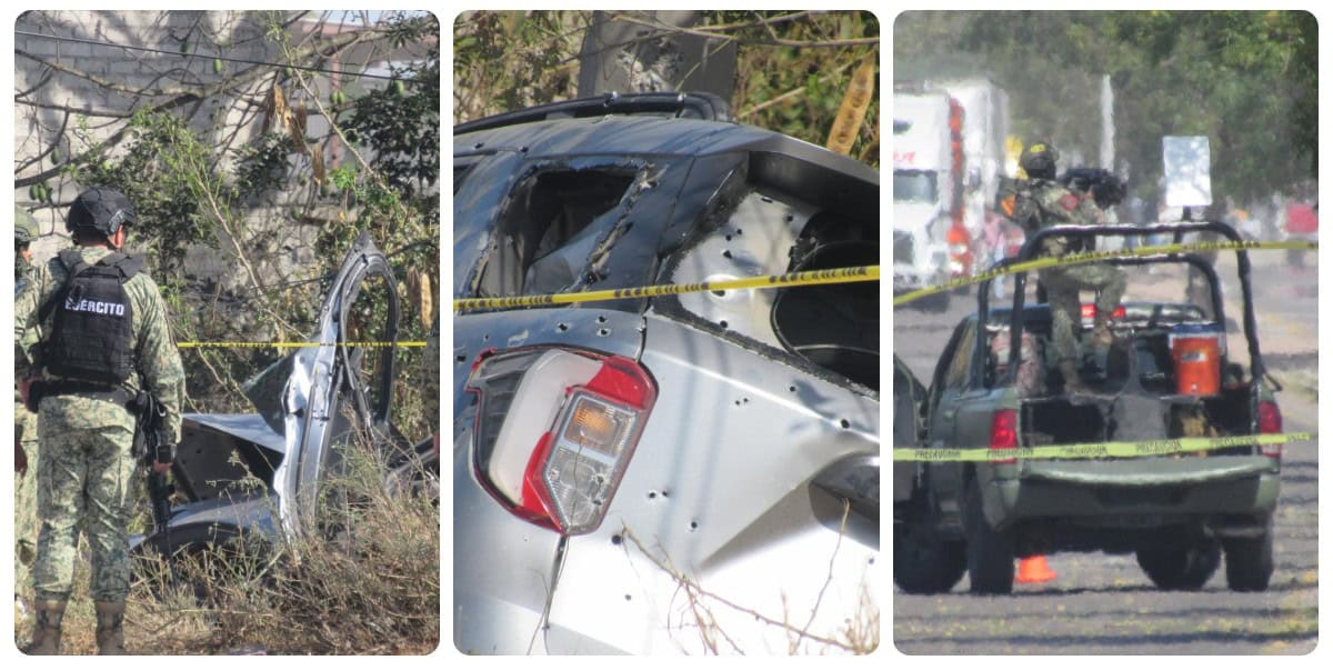 Los militares repelieron la agresión. (FOTO: Cortesía/Enrique Chan).