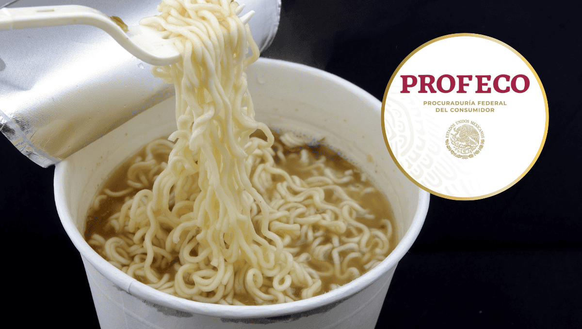 FOTO: Sopas instantáneas evaluadas por la Profeco.