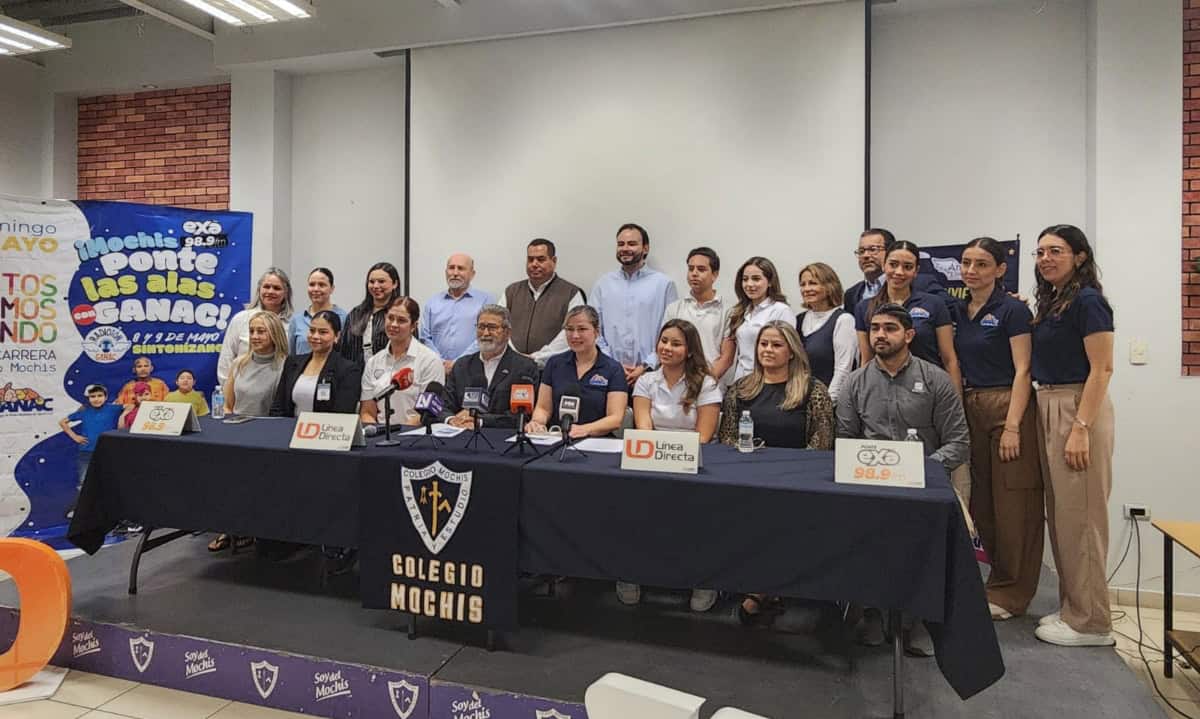 Ganac y Colegio Mochis anuncian carrera con causa en apoyo a niños con cáncer en Sinaloa